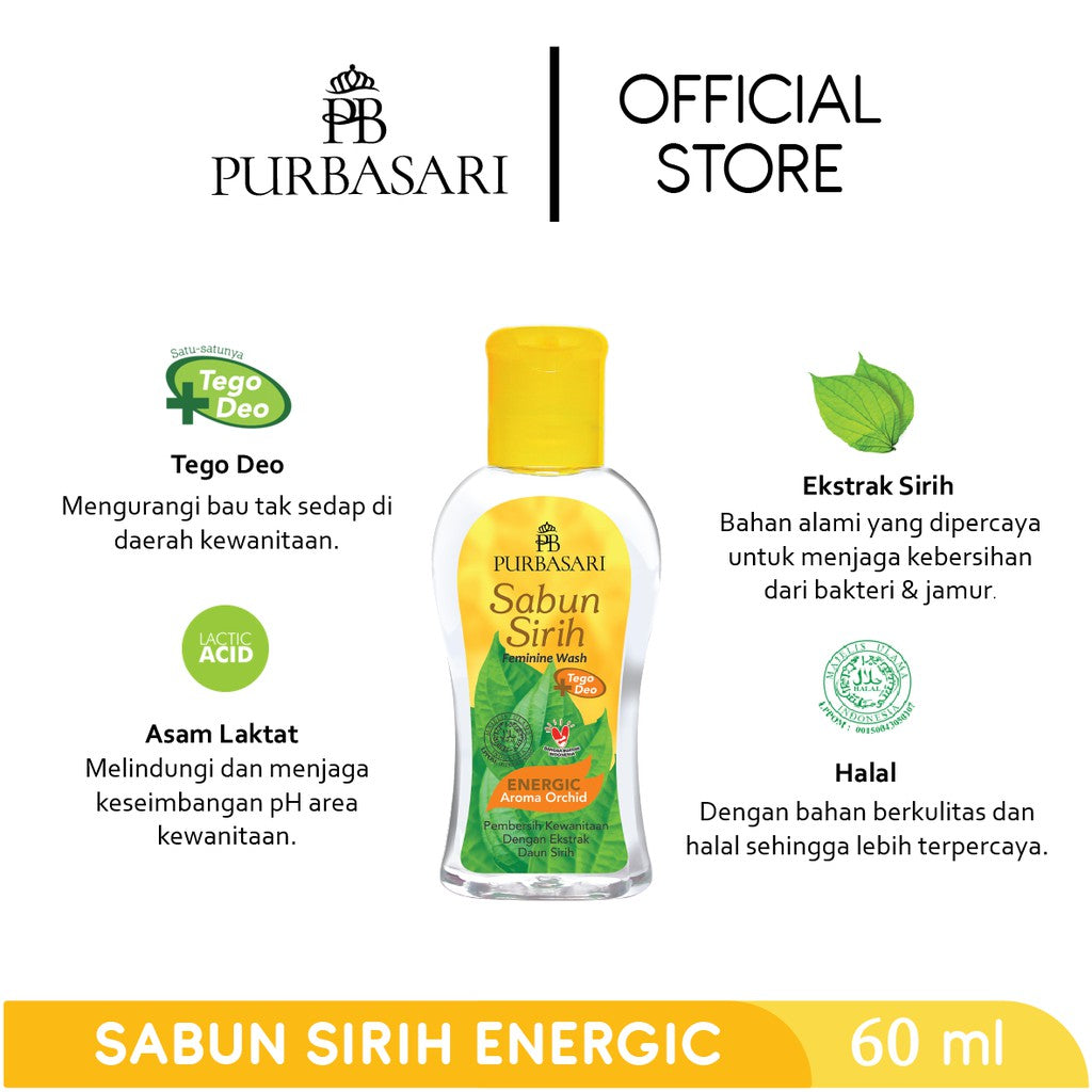 Purbasari Sabun Sirih 60 ml / Perawatan Kewanitaan / Pembersih Miss V