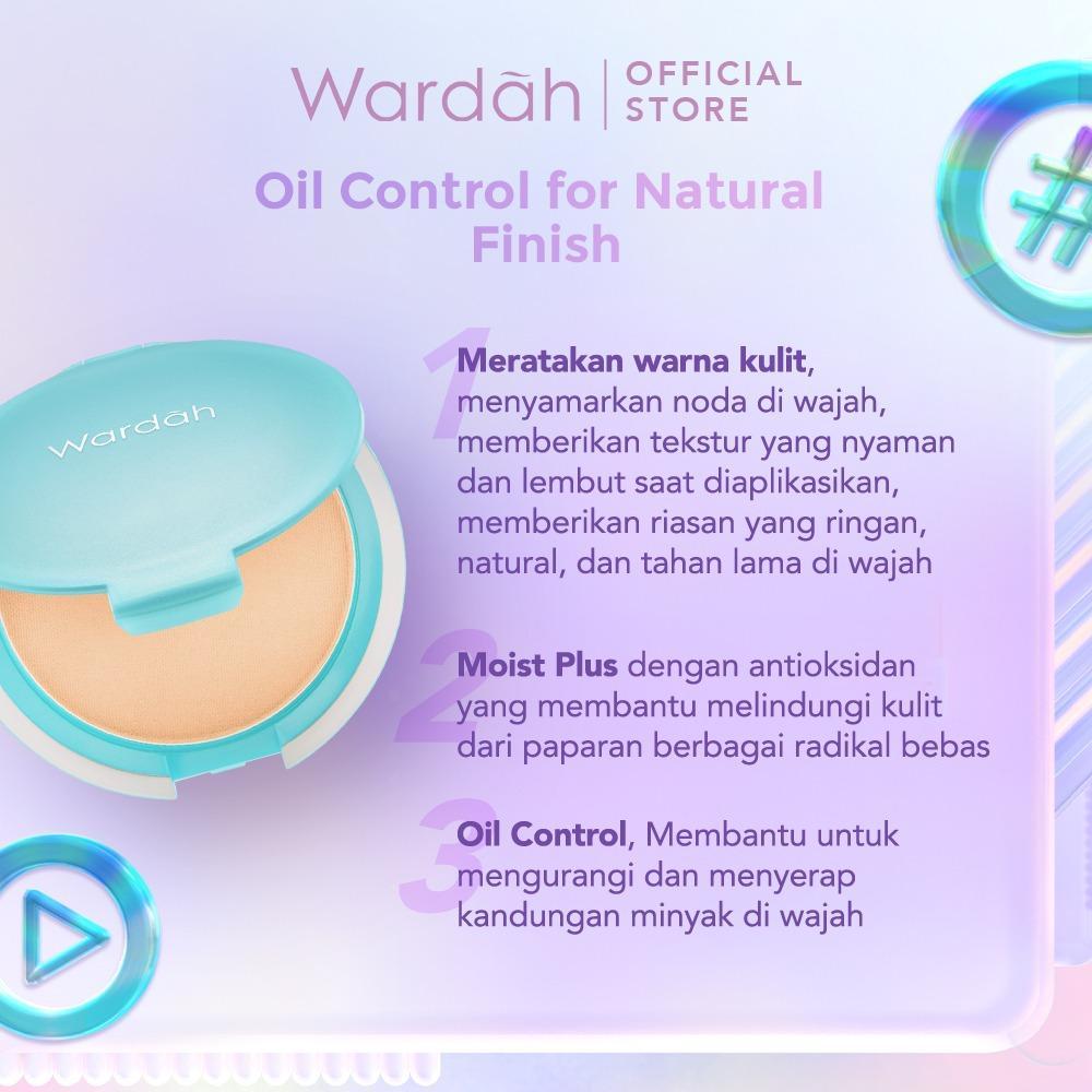 WARDAH Everyday Luminous Two Way Cake Refill Make Up – Matte Finish Powder with Vitamin E & Oil Control