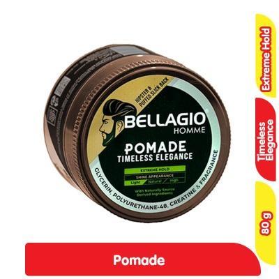 Bellagio Homme Timeless Elegance Pomade 80g – Extreme Hold, Effortless Style
