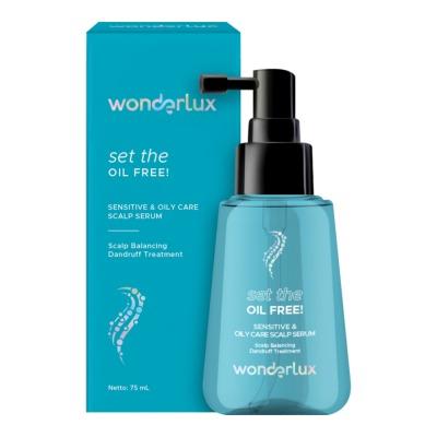 Wonderlux Set The Oil – Scalp Refreshing Oil-Free Serum for Oily Scalp 75ml