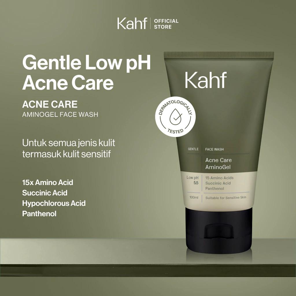 New! Commander's Choice: Kahf 3-in-1 Daily Face Wash (Triple Pack) Acne care amino gell wash