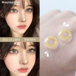 Eyeshare Diamond Brown 14.5mm Softlens