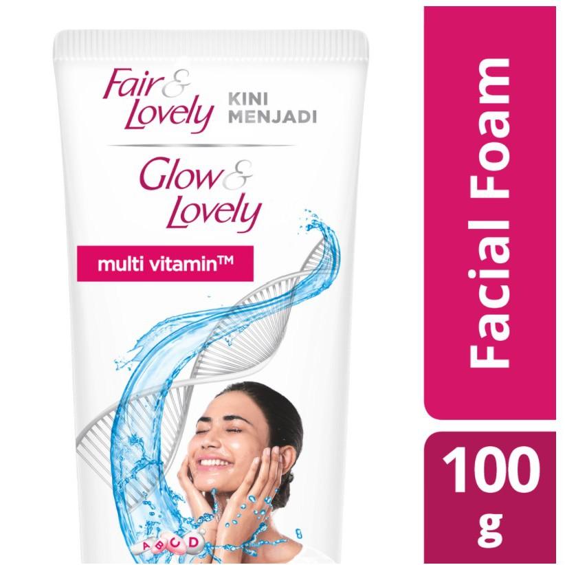 GLOW & LOVELY Multivitamin CREAM | FAIR & LOVELY Facial FOAM | BB Cream Wajah GLOWING