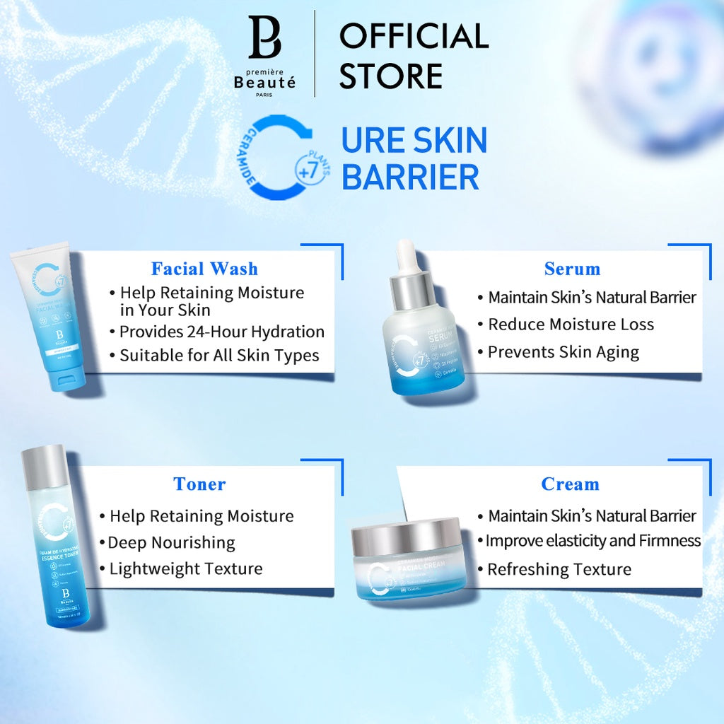 [CAMPAIGN] PREMIERE BEAUTE [Whitening 2pcs]Luminous White Skincare Series Skincare Package Set Brightening BPOM