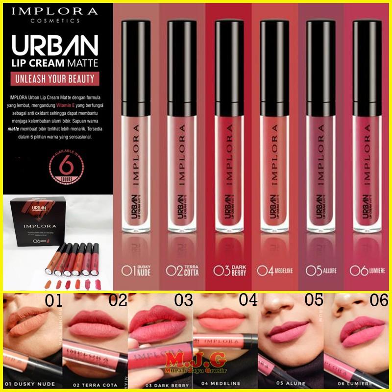 Implora Urban Lip Cream Matte – Long Lasting Soft Matte Lipstick