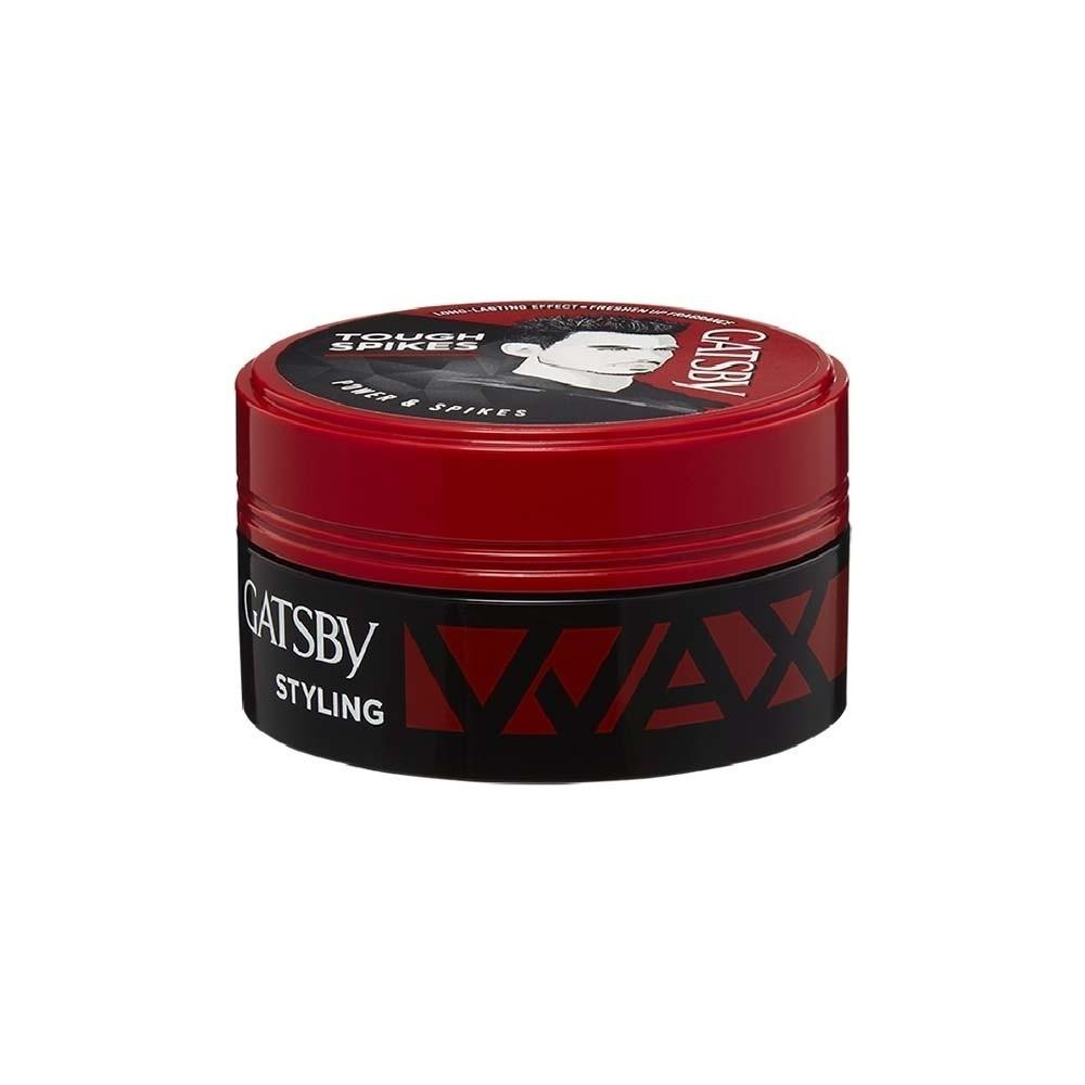 Gatsby Styling Wax Power & Spikes (New) 75g – Ultra Strong Hold for Wild Spikes & Sharp Style
