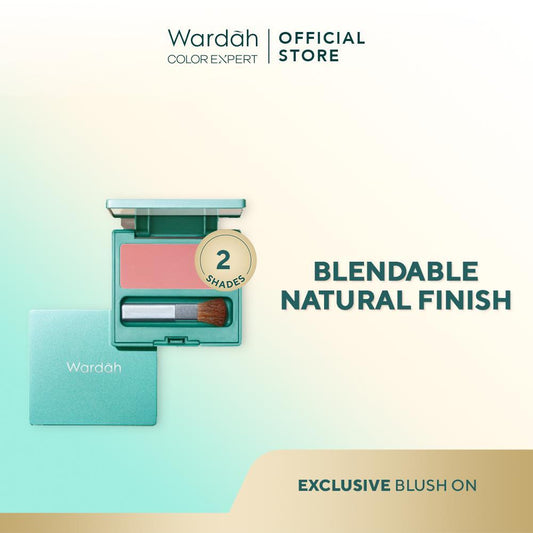Wardah Exclusive Silky Blush On | Intense Color | Long-Lasting Natural Glow | Smooth Finish |