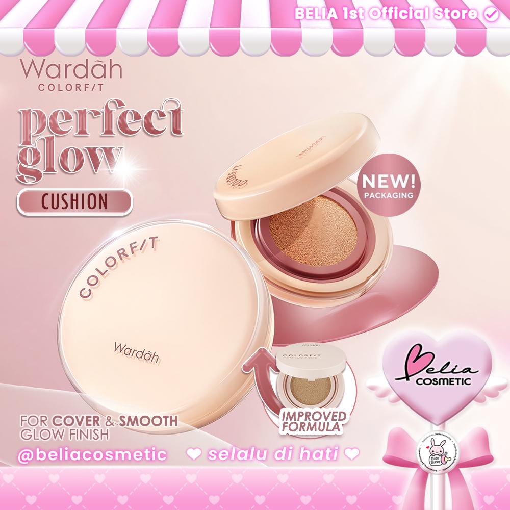 WARDAH Colorfit Perfect Glow Cushion – 12H Wear | Dewy Finish | SPF 33 PA