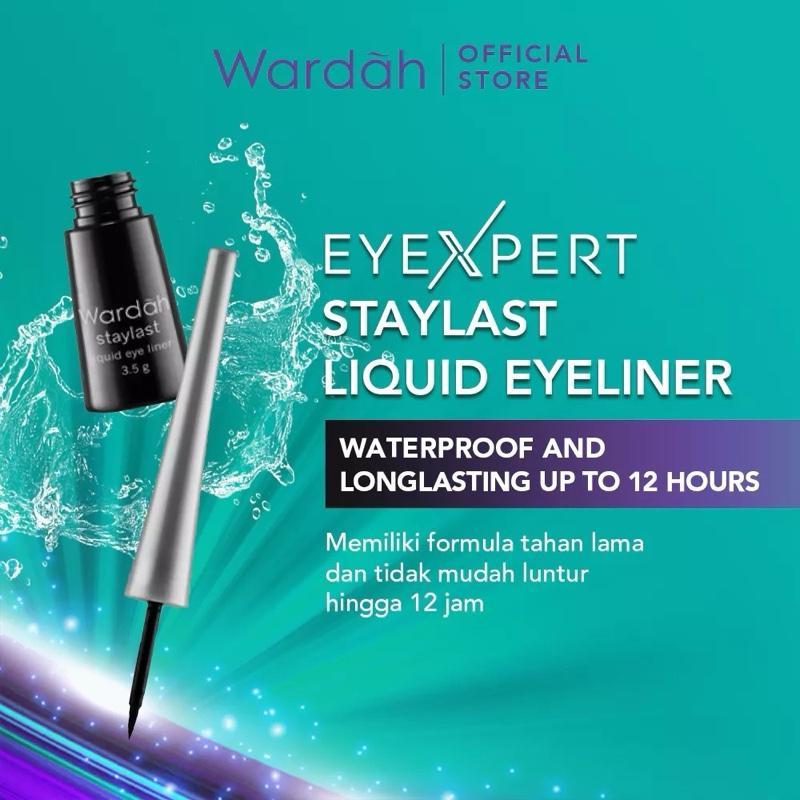 Wardah Staylast Waterproof Liquid Eyeliner – Bold Precision for All-Day Drama