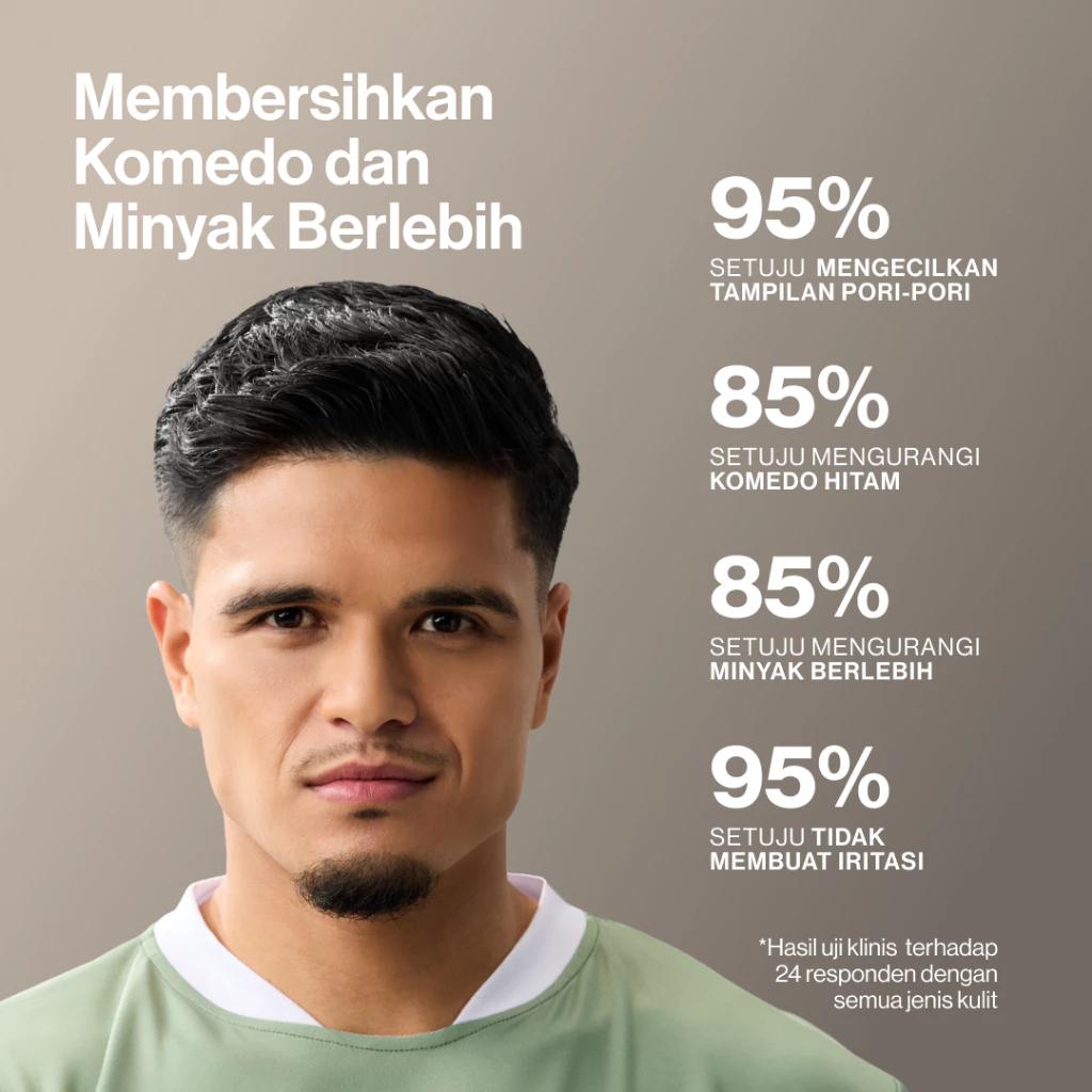 Triple Pack: Kahf Triple Action Face Wash for Men (3x100ml)