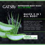 GATSBY Refreshing Body Wash All In One 250ml