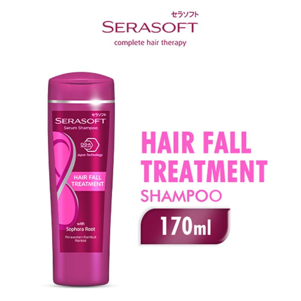 Serasoft Hair Fall Treatment Shampoo 170ml – Strengthen Hair from the Root & Reduce Hair Fall with Sera-Aid Technology