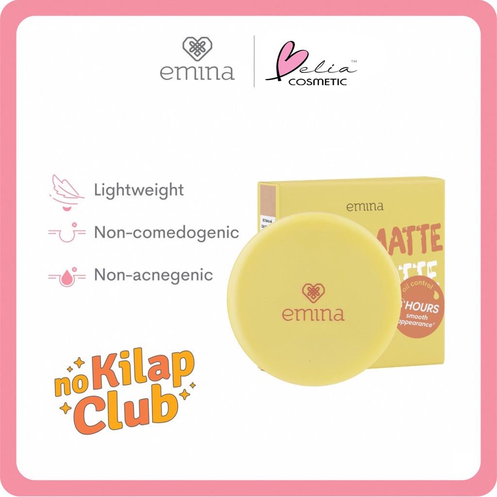 EMINA Daily Matte Loose Powder 20g | Oil Control Setting Powder | Lightweight Finish | Serba Ada