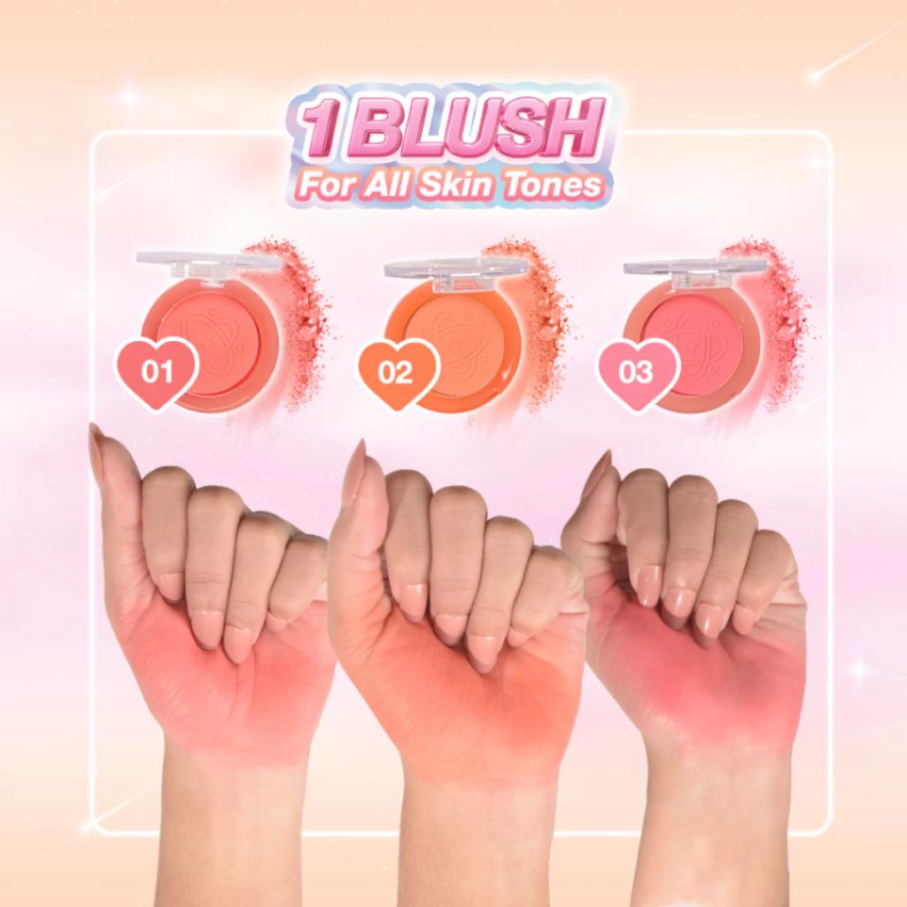 Salsa Milkyway Galaxy Blush 5g – Soft & Shimmery Powder Blush for Natural Glow