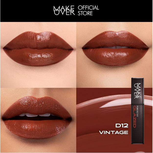 MAKE OVER Powerstay GLAZED LOCK LIP PIGMENT NEW! Lip Gloss yang Transferproof