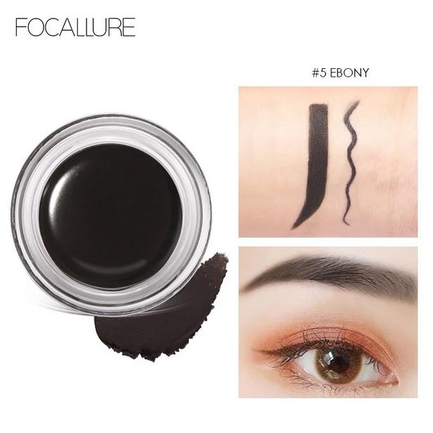 FOCALLURE Brow Cream Gel FA23 – Waterproof Eyebrow Pencil & Gel for Defined Brows