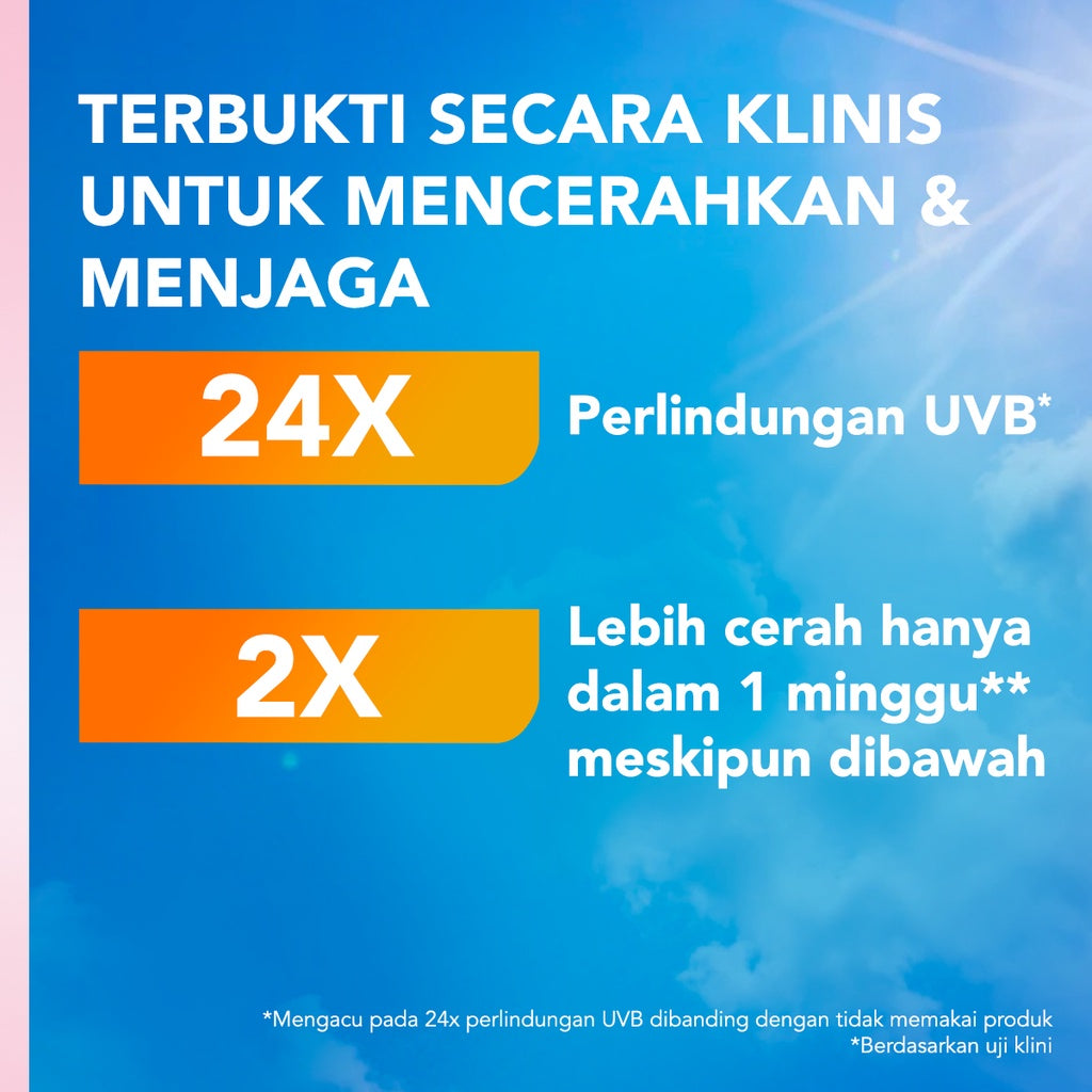 Vaseline Lotion Healthy Bright SPF24 PA++ 100ml Twin Pack