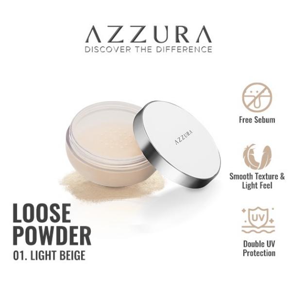 AZZURA LOOSE Powder Bedak Tabur