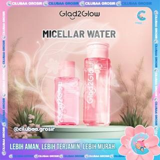 Glad2Glow Cherry Blossom Betaine Micellar Water 130ml & 300ml Gentle Makeup Remover Cleansing Water Hydrating Refreshing