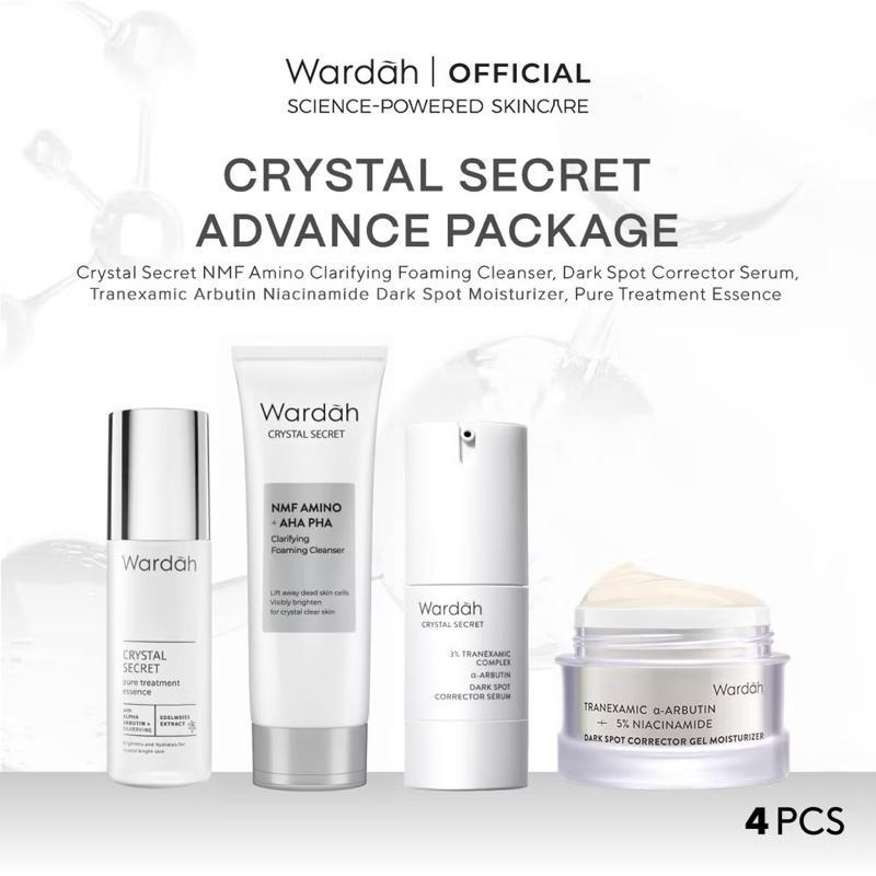 Celebrate Mom: Wardah Crystal Secret Full Skincare Kit – Limited Edition