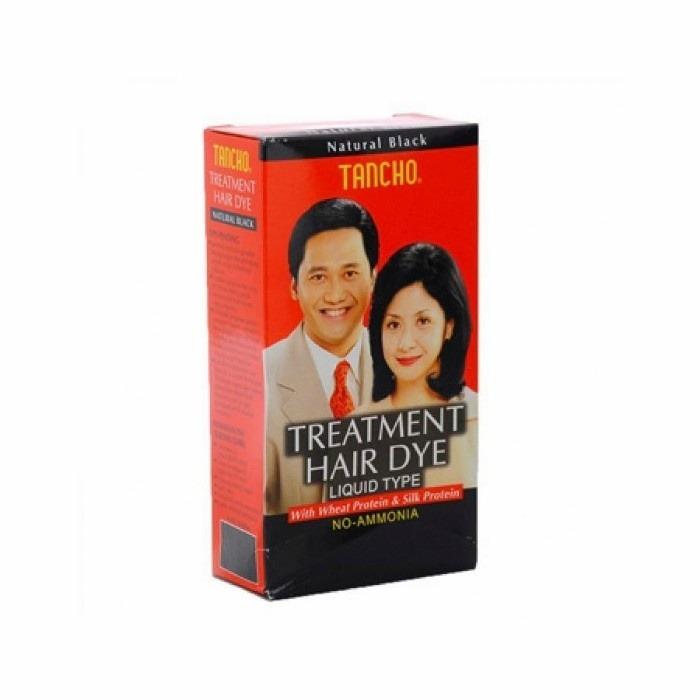 Tancho Hair Dye 40ml – Quick & Natural-Looking Gray Coverage | Easy-to-Use Black Hair Color for Men & Women