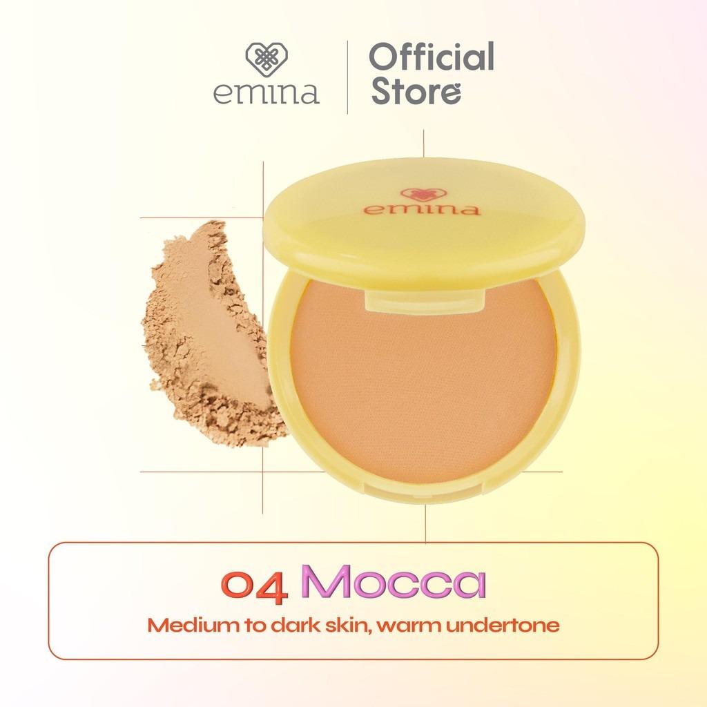 Emina Daily Matte Compact Powder x Muzik Tigerr 11g – Limited Edition Oil Control Compact with Soft Matte Finish & Cute Korean-Inspired Design