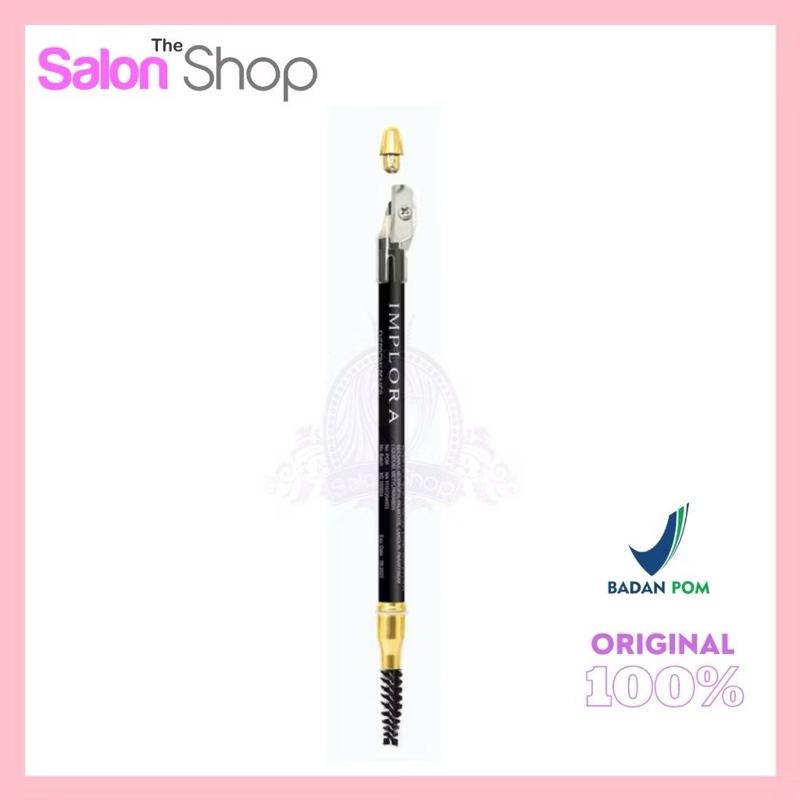 THESALONSHOP Ultra-Fine SoftBrow & Eye Pencil Duo | Precision-Glide Formula by Implora