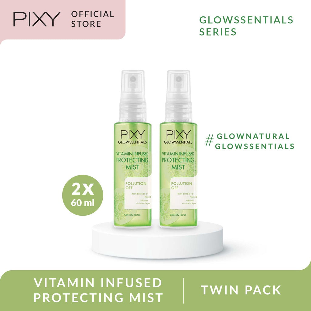 PIXY Glowssentials Vitamin Infused Protecting Mist Twin Pack