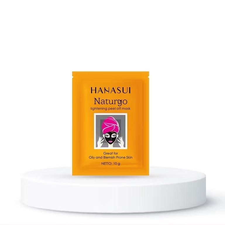 Hanasui GoldenGlow – Naturgo Peel-Off Mask Sachet Series