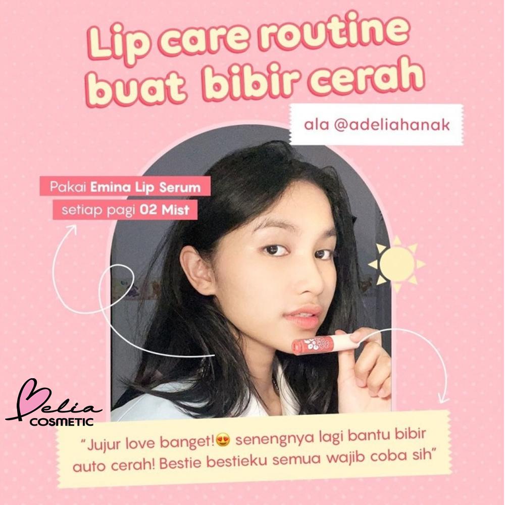 Emina Watercolor Glow Lip Serum | Tinted Lip Care | Brightens in 7 Days