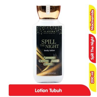 Slavina Body Lotion Spill The Night 200ml – Alluring Nighttime Scent, Long-Lasting Moisture