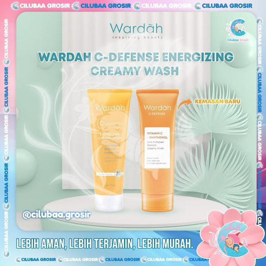 GlowBurst by Wardah | Vitamin C Face Wash 50ml / 100ml – Bright, Fresh, Energized!