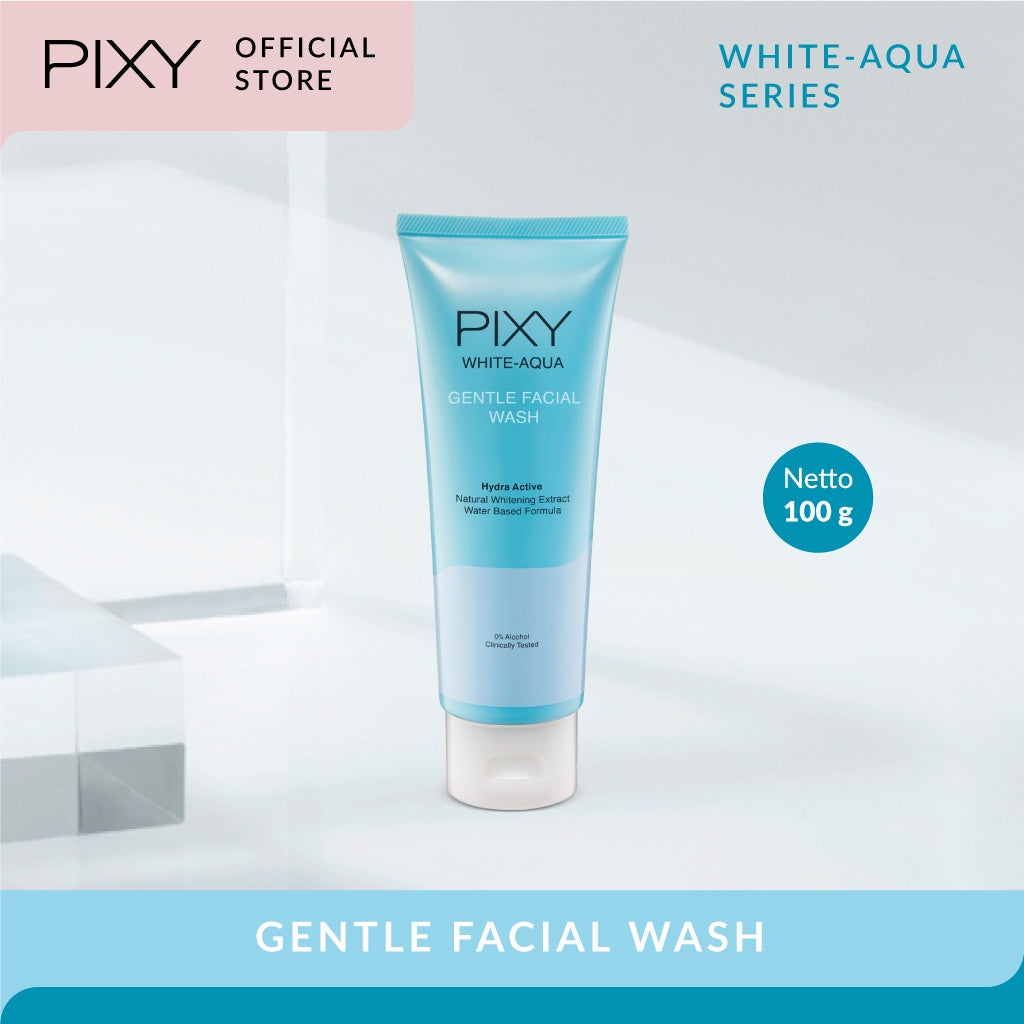 PIXY White Aqua Gentle Facial Wash Twin Pack