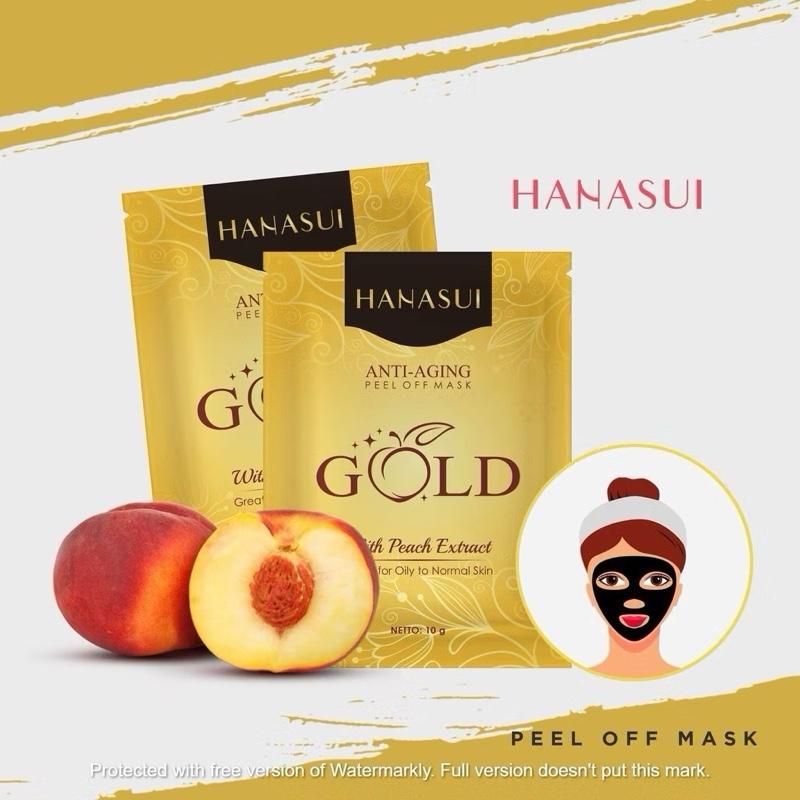 Hanasui Golden GlowLift Peel-Off Mask