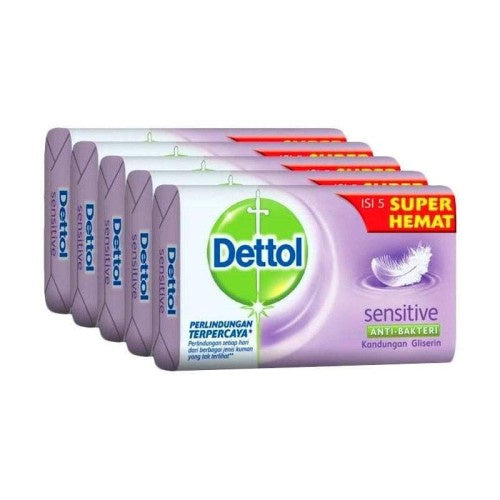 Sabun DETTOL Soap 4+1 Cool 70Gr