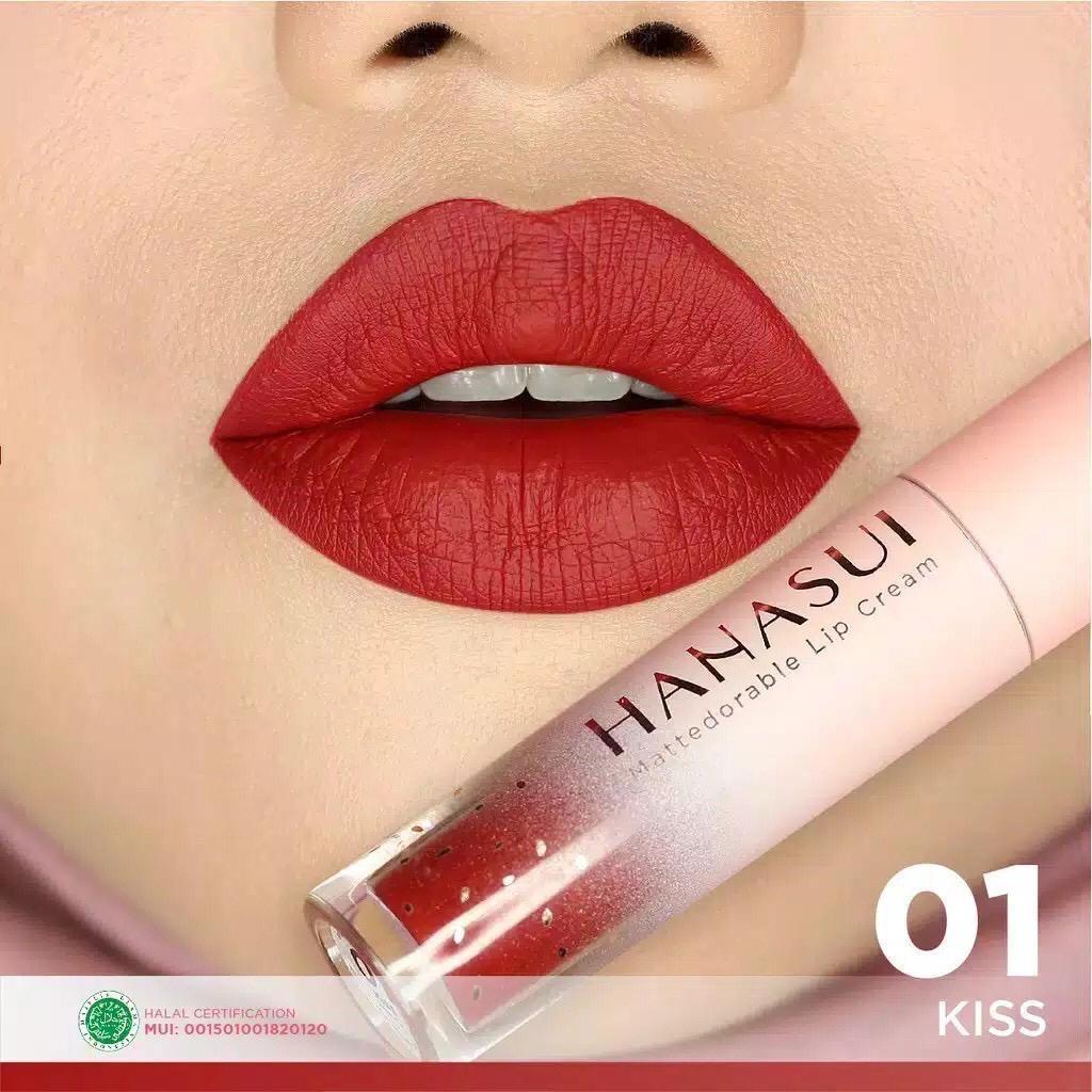 HANASUI Mattedorable Lip Cream – Boba Edition / Matcha Edition – Soft Matte Lip Tint