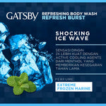 GATSBY Refreshing Body Wash Refresh Burst Refill 450ml