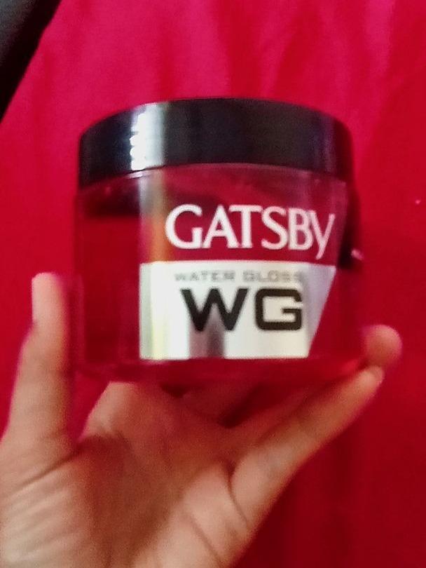 Gatsby Water Gloss Hyper Solid 75g – Ultra Strong Wet Look Hold for Sharp, Lasting Style