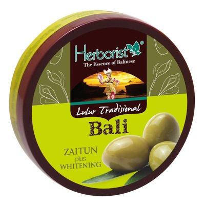 Herborist Traditional Balinese Body Scrub – Olive 100g | Nourishing Body Exfoliator with Olive Oil | Smooth, Glowing & Moisturized Skin