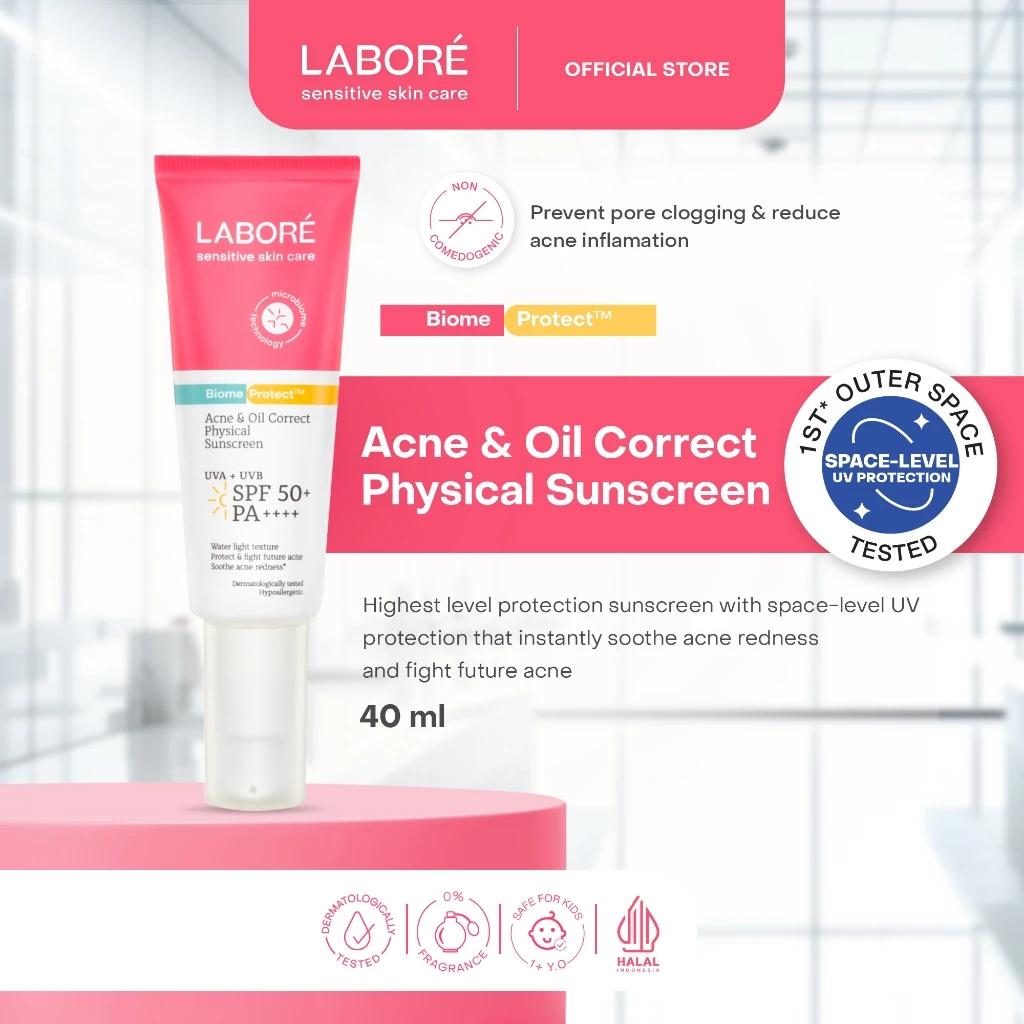 Labore Acne Oil Correct Physical Sunscreen SPF50 PA - First Acne-Sunscreen