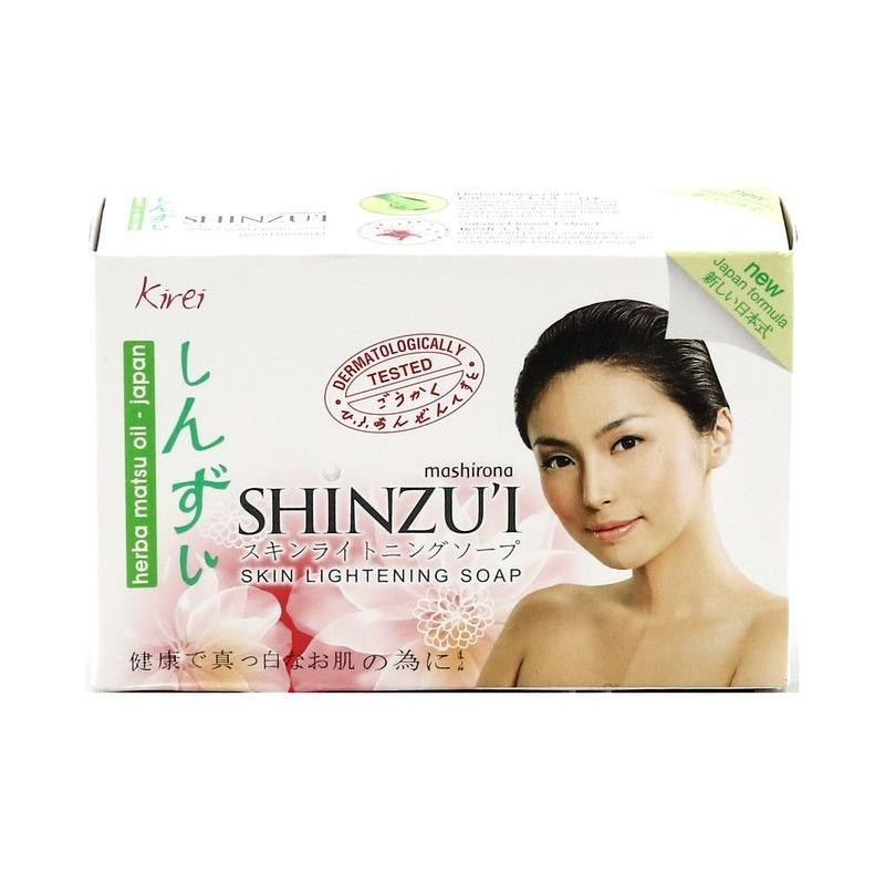 SHINZU'I Skin Lightening Bar Soap - Herbal Whitening & Moisturizing Soap for Radiant Skin with Various Floral Fragrances