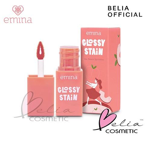 Emina Glossy Stain 3g – Lip Tint dengan Hasil Akhir Glossy & Ringan | Official by Serba Ada
