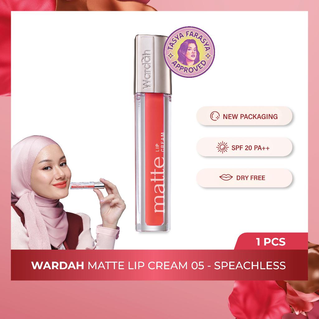 WARDAH Lip Cream - Matte, Moist, & Protected - Only at Serba Ada!