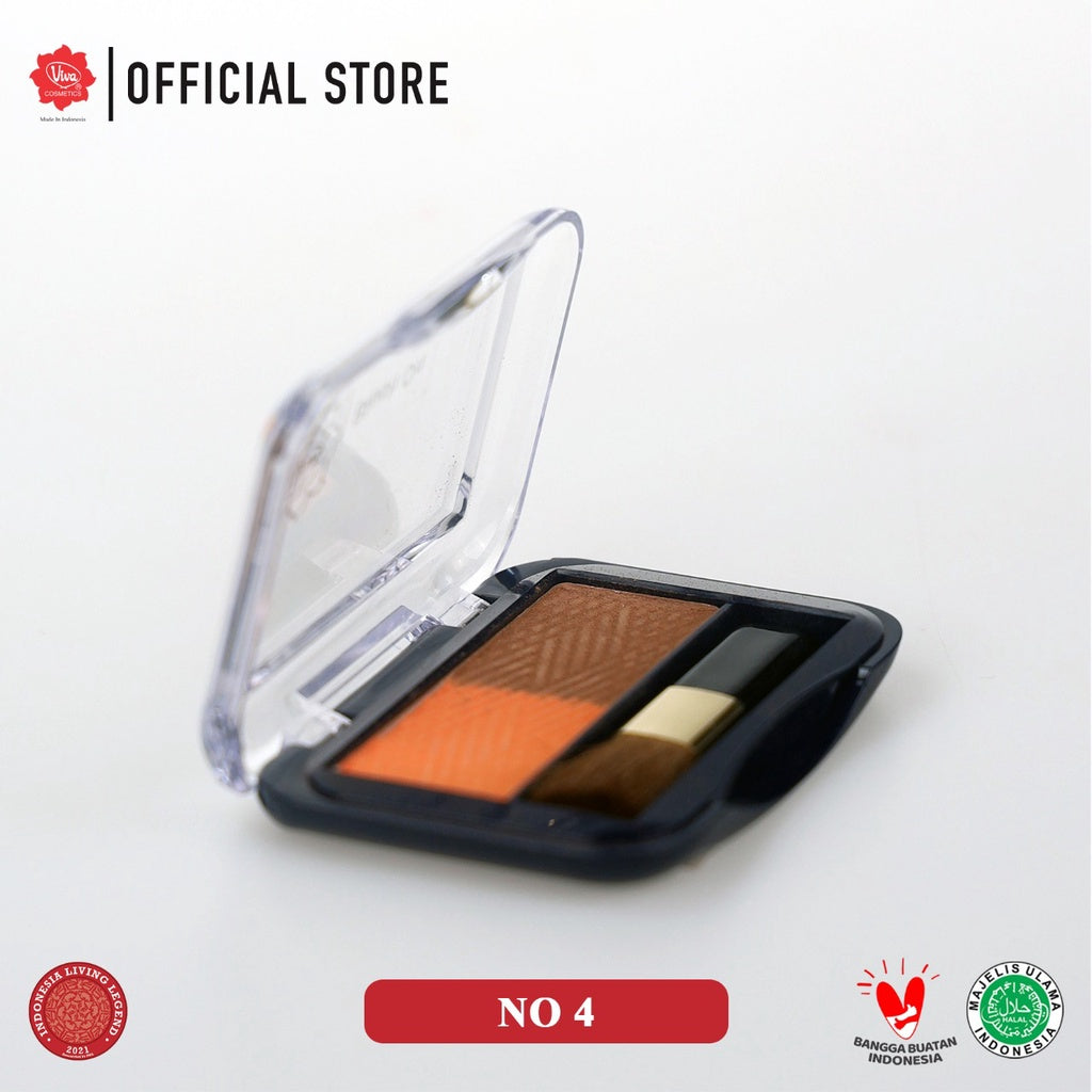 Viva Blush On Duo (tersedia 4 varian kombinasi warna)