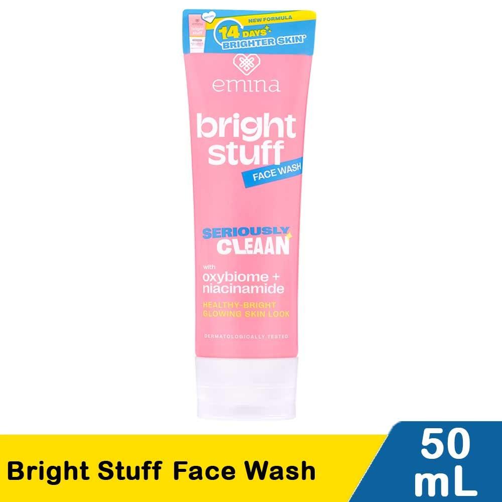 Emina Bright Stuff Face Wash 100ml | Brightening Cleanser for Fresh & Radiant Skin