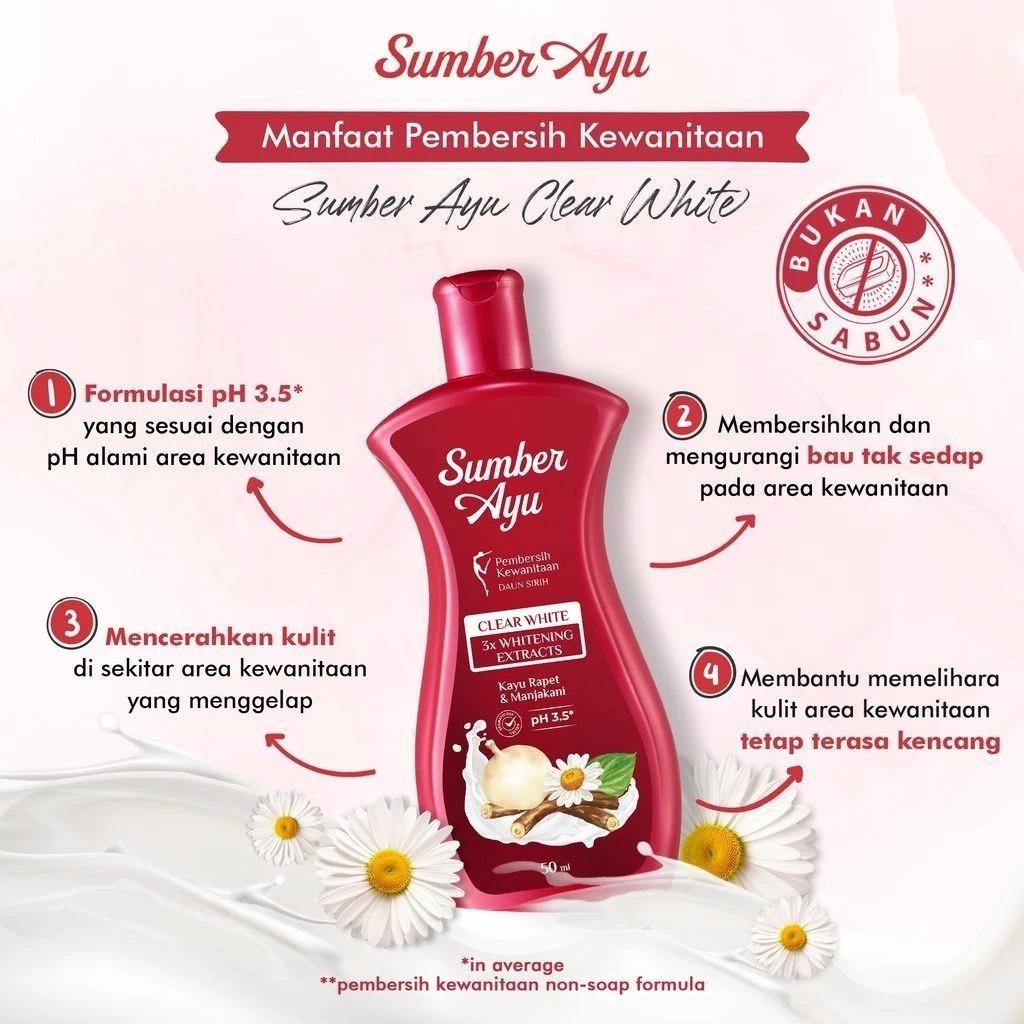 Sumber Ayu Feminine Hygiene Wash Manjakani 90ml – Herbal Intimate Care for Freshness, Firmness & Clear Confidence