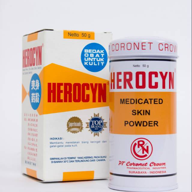 BEDAK TABUR HEROCYN 50 GRAM