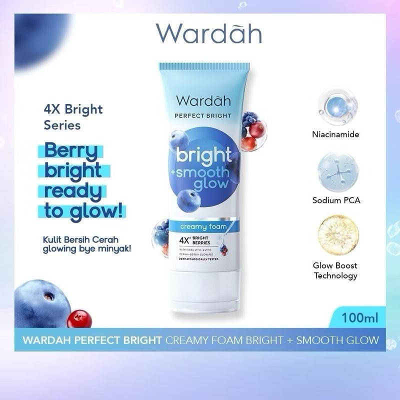 Wardah GlowBurst Brightening Foam ~ Smooth and Brighten