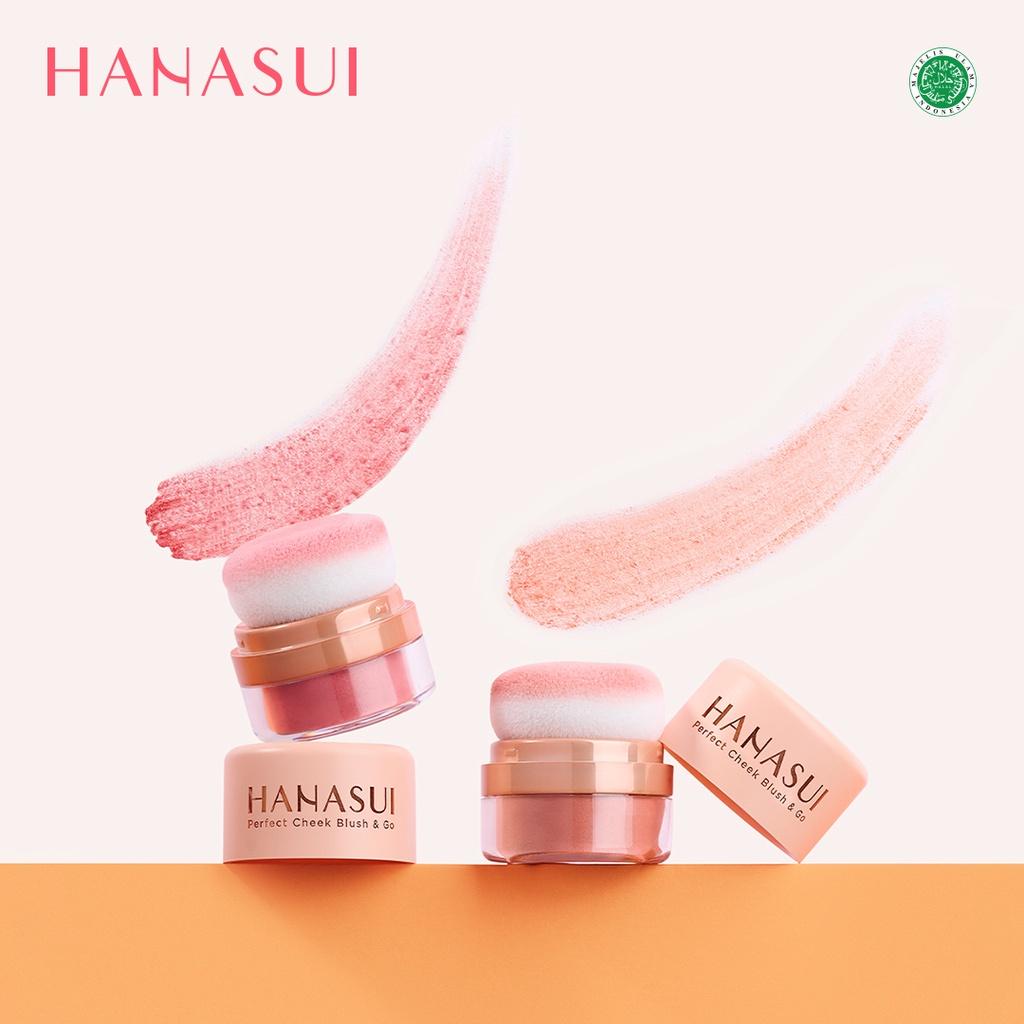 Hanasui Perfect Cheek Blush & Go 2.5g Shimmery Natural Finish Makeup Product
