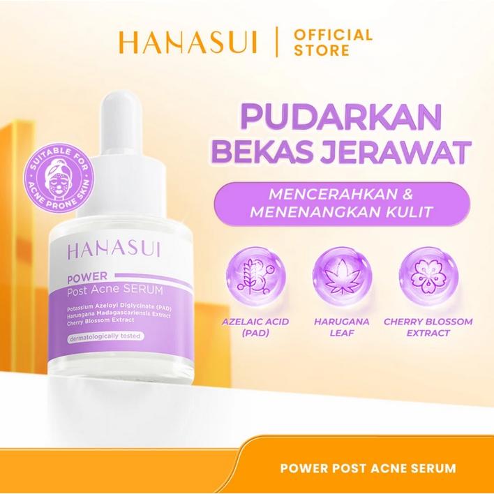 HANASUI Serum Gold Whitening Brightening / Vitamin C / Vitamin C+Collagen / Anti-Acne BPOM / PEELING / BRIGHTEXPERT / Advance Retinol / Exfoliating